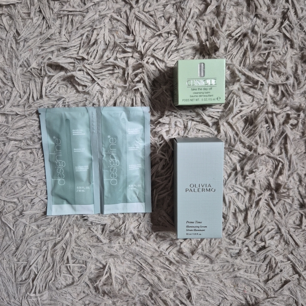 Beauty Bundle Clinique Olivia Palermo Designline Face Skin Hair New NIB ✨️💫